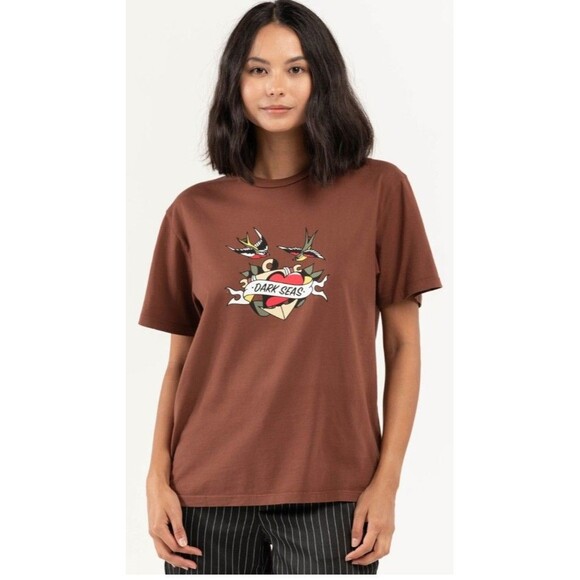 Dark Seas Tops - NWT Women's Dark Seas Anchored Tee, Size XS